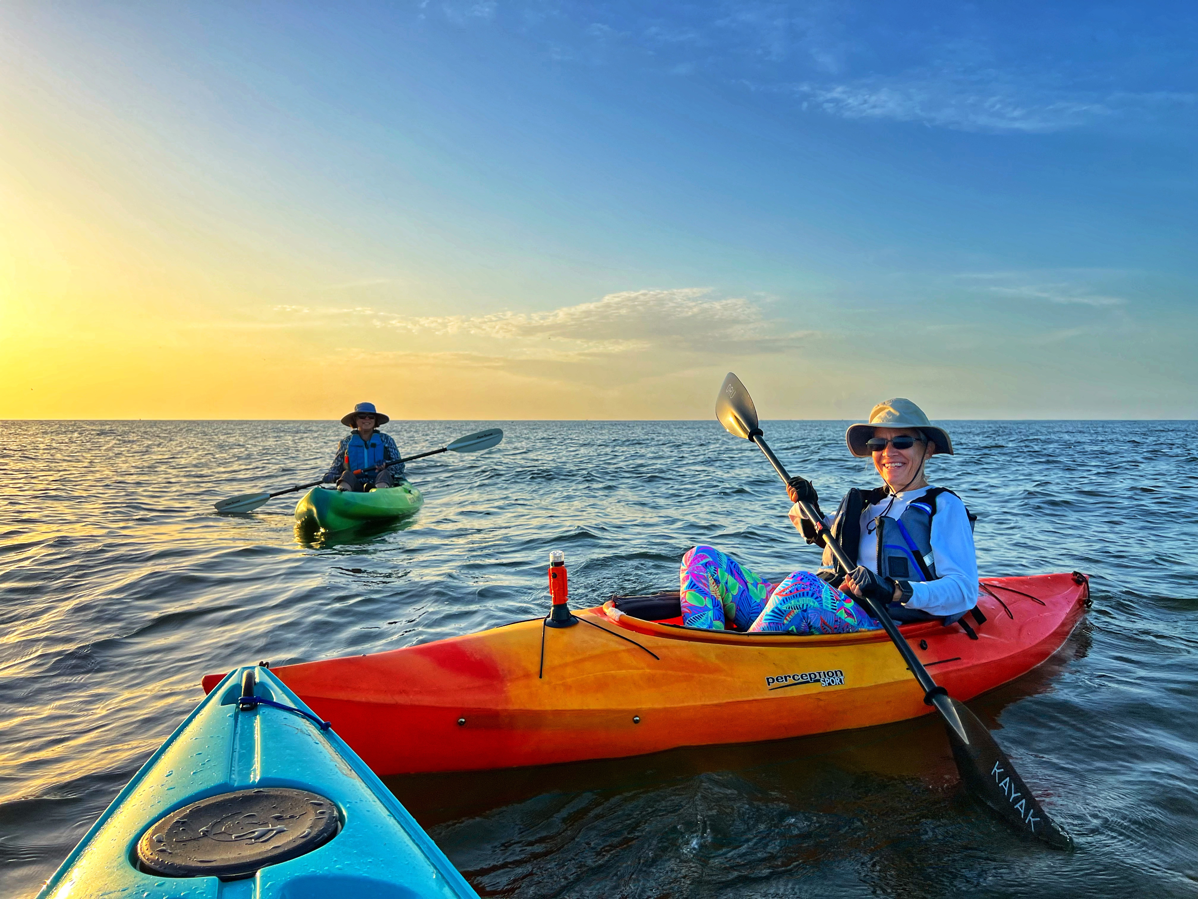 Sunrise at St Lucie Inlet Ocean Paddle